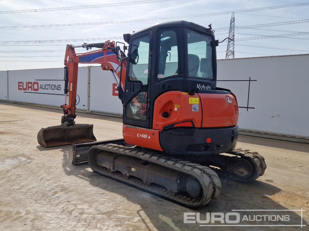 2017 Kubota U48-4 - Miniekskavator: foto 3 2017 Kubota U48-4 - Miniekskavator: foto 3