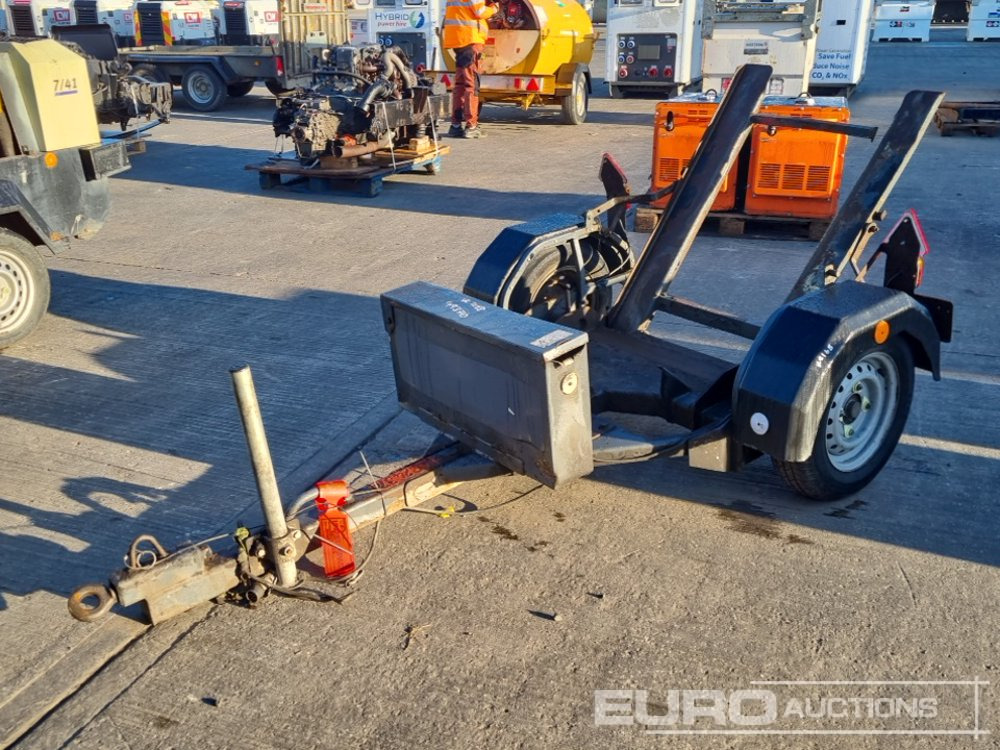 2017 Mecalac Single Axle Trailer to suit Pedestrian Roller - Makineri asfalti: foto 1 2017 Mecalac Single Axle Trailer to suit Pedestrian Roller - Makineri asfalti: foto 1