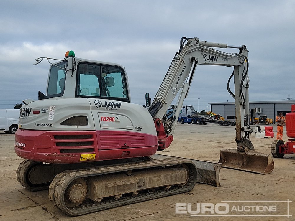 2017 Takeuchi TB290 - Miniekskavator: foto 5 2017 Takeuchi TB290 - Miniekskavator: foto 5