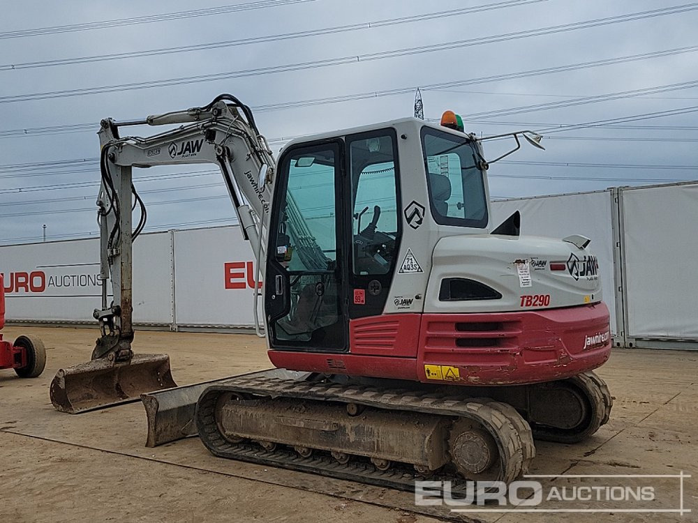 2017 Takeuchi TB290 - Miniekskavator: foto 3 2017 Takeuchi TB290 - Miniekskavator: foto 3