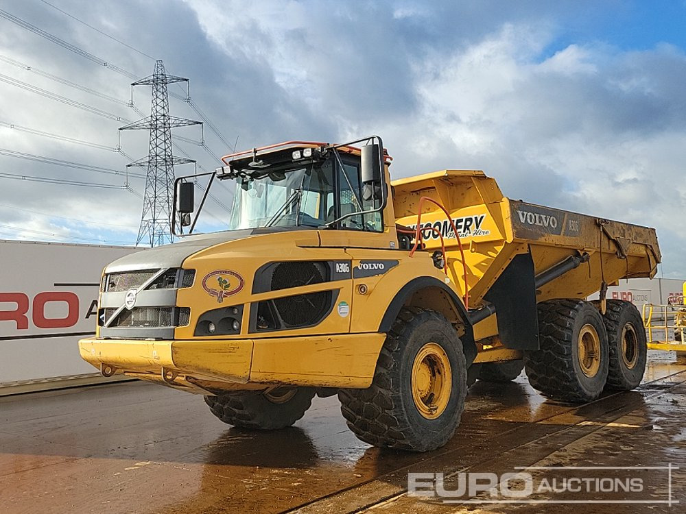 2017 Volvo A30G - Shkarkues teleskopik: foto 1 2017 Volvo A30G - Shkarkues teleskopik: foto 1