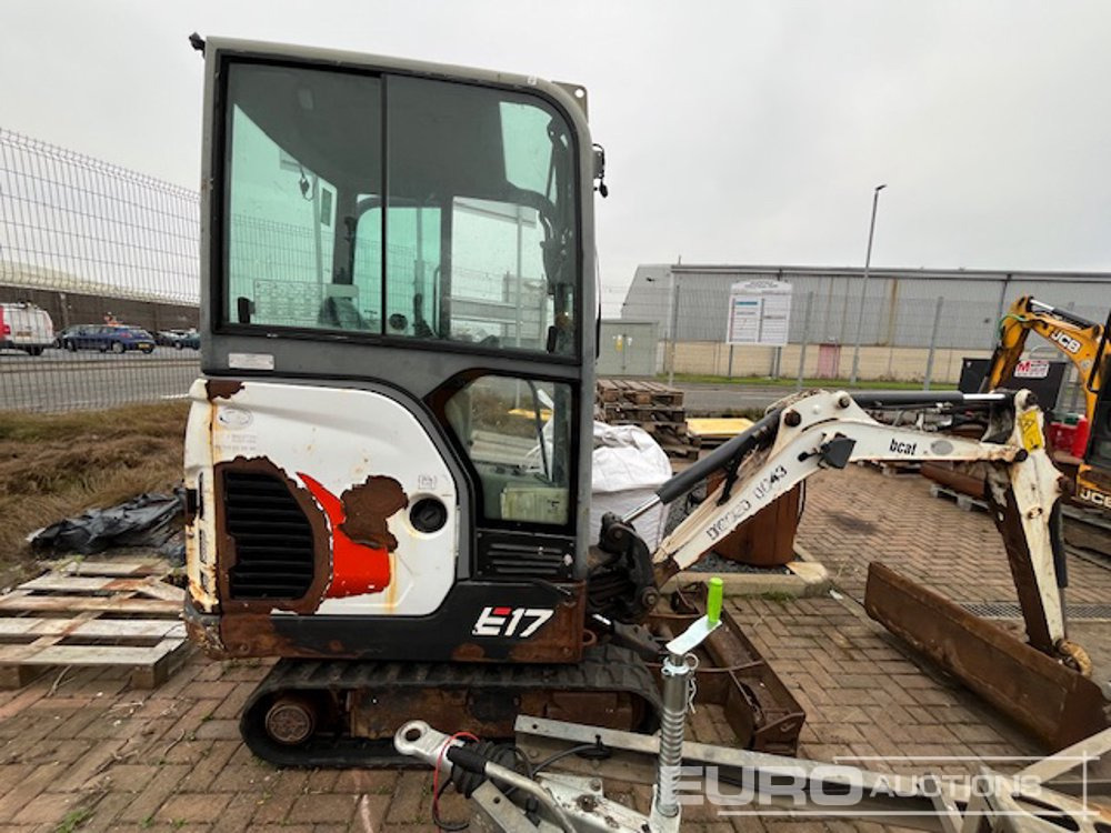 2018 Bobcat E17 - Miniekskavator: foto 1 2018 Bobcat E17 - Miniekskavator: foto 1