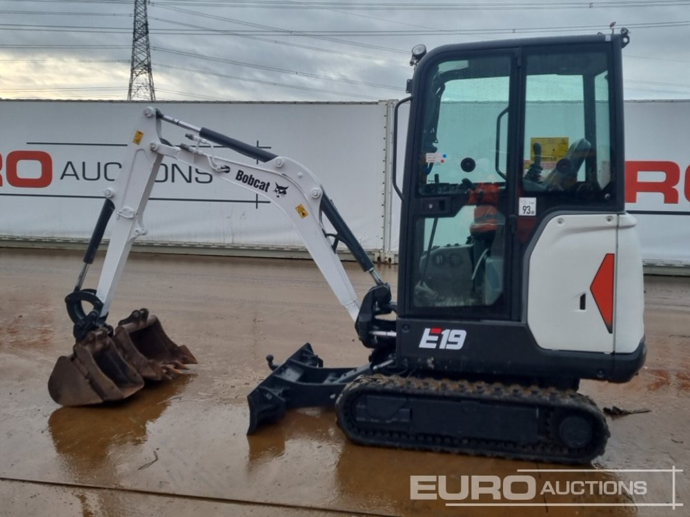2018 Bobcat E19 - Miniekskavator: foto 2 2018 Bobcat E19 - Miniekskavator: foto 2