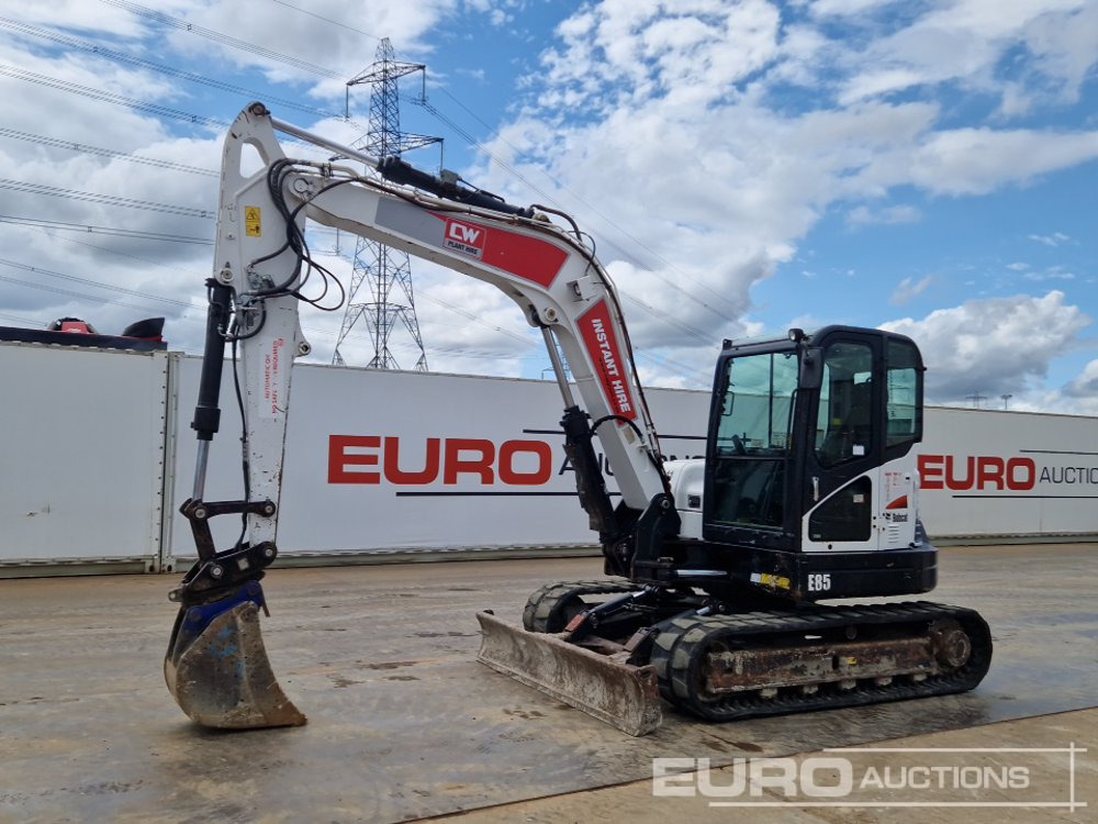 2018 Bobcat E85 - Miniekskavator: foto 1 2018 Bobcat E85 - Miniekskavator: foto 1