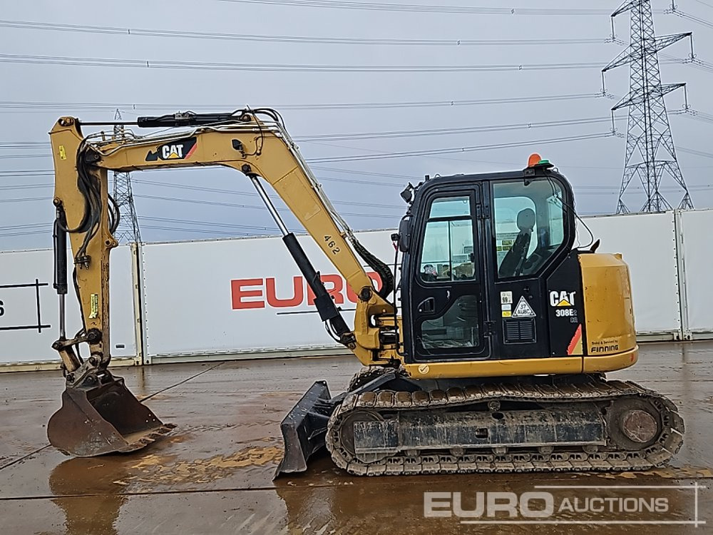 2018 CAT 308E2 CR - Miniekskavator: foto 2 2018 CAT 308E2 CR - Miniekskavator: foto 2