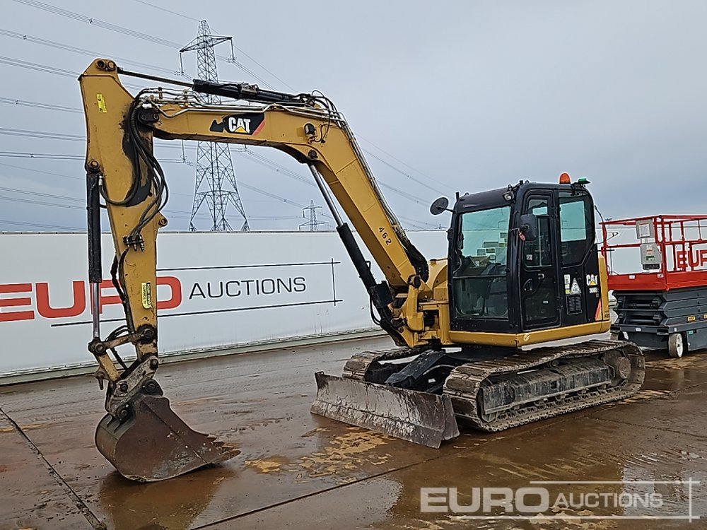 2018 CAT 308E2 CR - Miniekskavator: foto 1 2018 CAT 308E2 CR - Miniekskavator: foto 1