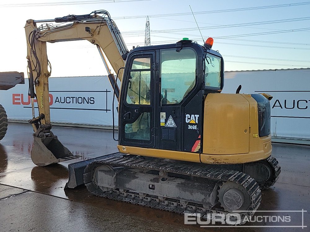 2018 CAT 308E2 CR - Miniekskavator: foto 3 2018 CAT 308E2 CR - Miniekskavator: foto 3