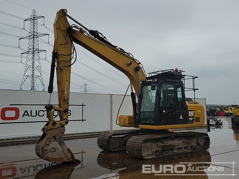 2018 CAT 313FLGC - Ekskavator me zinxhirë: foto 1 2018 CAT 313FLGC - Ekskavator me zinxhirë: foto 1