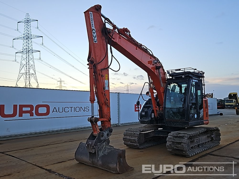2018 Hitachi ZX135US-6 - Ekskavator me zinxhirë: foto 1 2018 Hitachi ZX135US-6 - Ekskavator me zinxhirë: foto 1