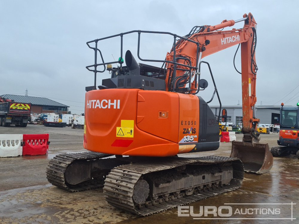 2018 Hitachi ZX135US-6 - Ekskavator me zinxhirë: foto 5 2018 Hitachi ZX135US-6 - Ekskavator me zinxhirë: foto 5