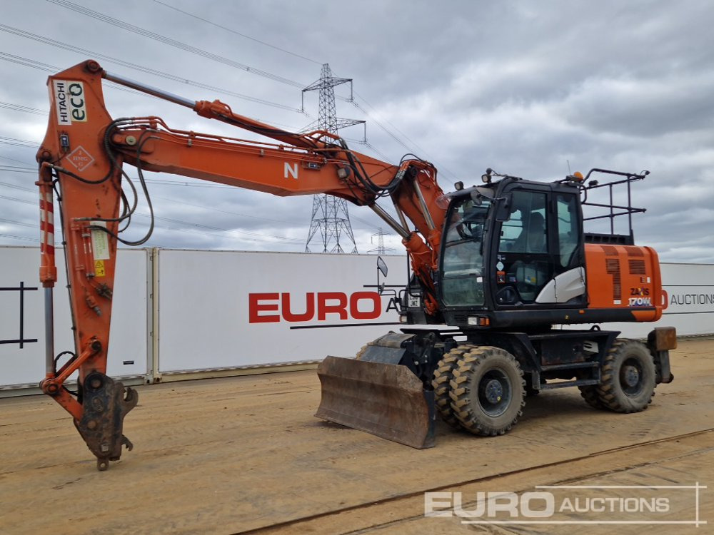 2018 Hitachi ZX170W-6 - Ekskavator me goma: foto 1 2018 Hitachi ZX170W-6 - Ekskavator me goma: foto 1