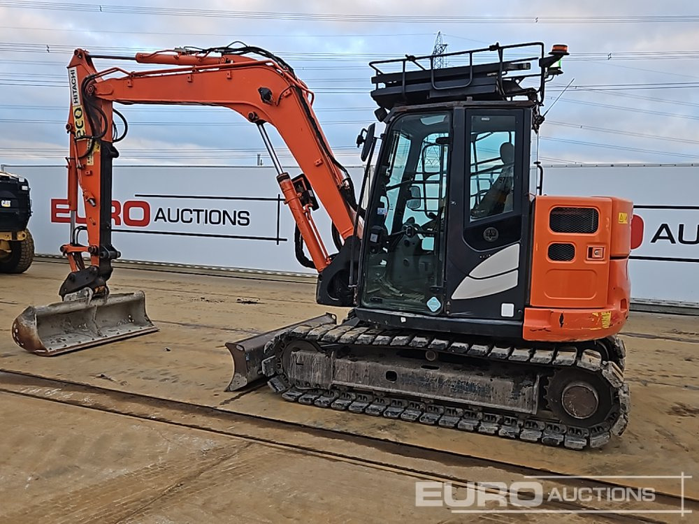 2018 Hitachi ZX85USB-5A - Miniekskavator: foto 3 2018 Hitachi ZX85USB-5A - Miniekskavator: foto 3