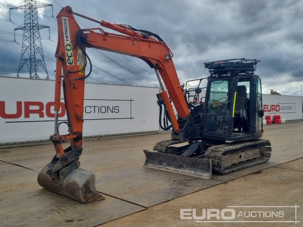 2018 Hitachi ZX85USB-5A - Miniekskavator: foto 1 2018 Hitachi ZX85USB-5A - Miniekskavator: foto 1
