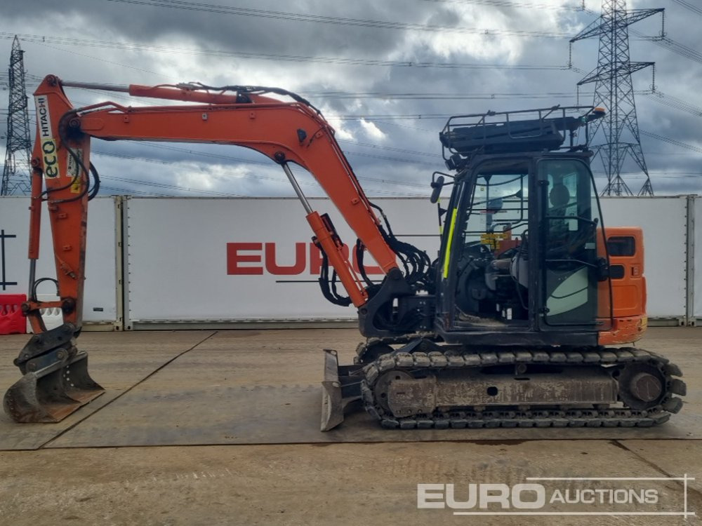 2018 Hitachi ZX85USB-5A - Miniekskavator: foto 2 2018 Hitachi ZX85USB-5A - Miniekskavator: foto 2