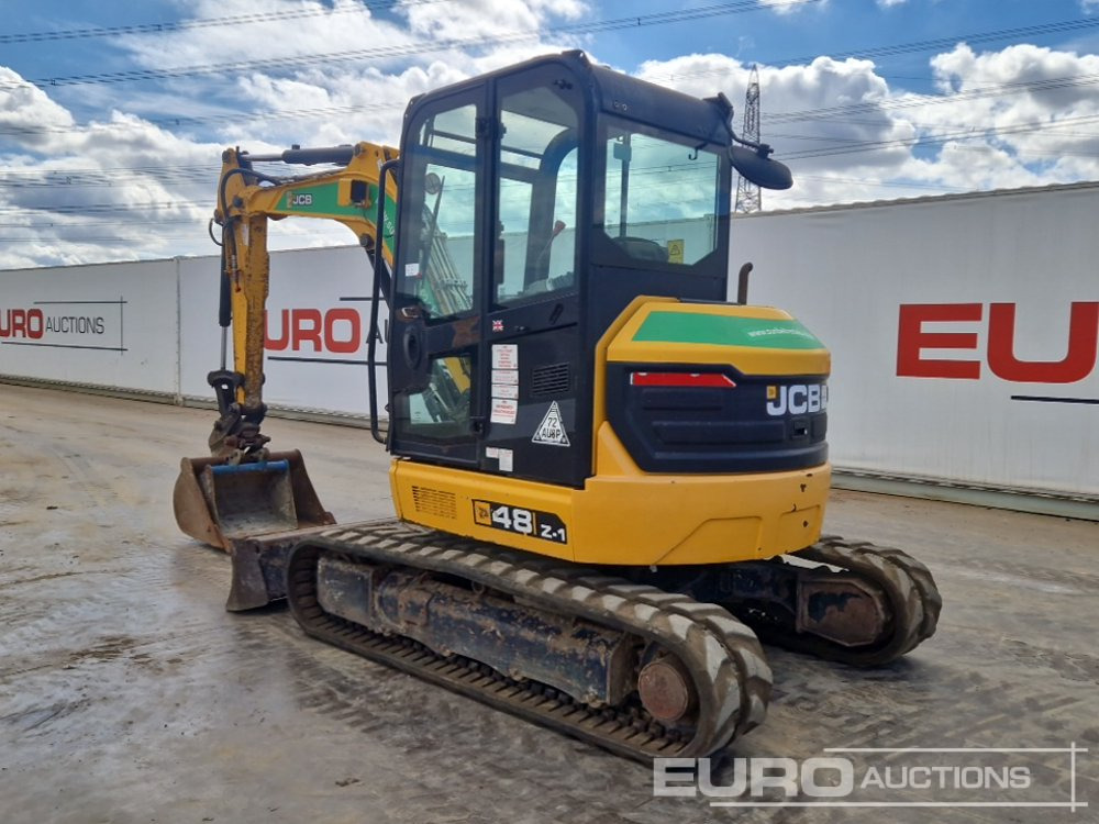 2018 JCB 48Z-1 - Miniekskavator: foto 3 2018 JCB 48Z-1 - Miniekskavator: foto 3