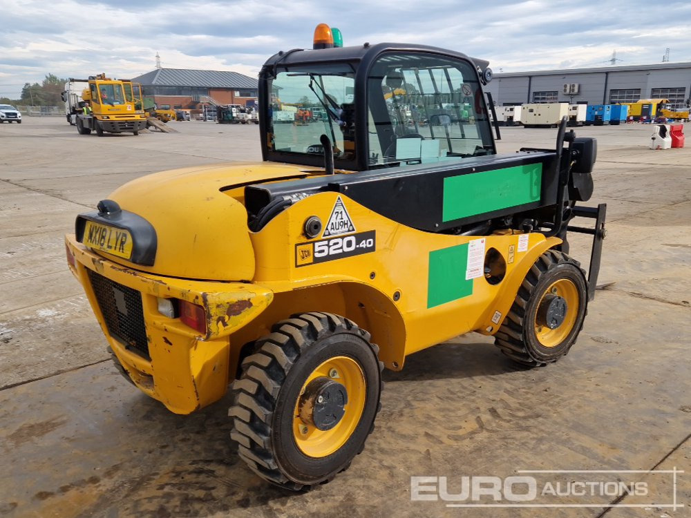 2018 JCB 520-40 - Ekskavator teleskopik: foto 5 2018 JCB 520-40 - Ekskavator teleskopik: foto 5