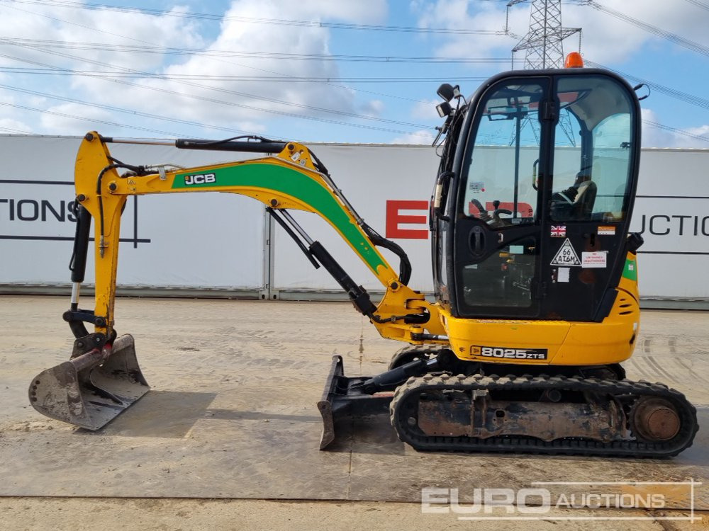2018 JCB 8025 ZT - Miniekskavator: foto 3 2018 JCB 8025 ZT - Miniekskavator: foto 3