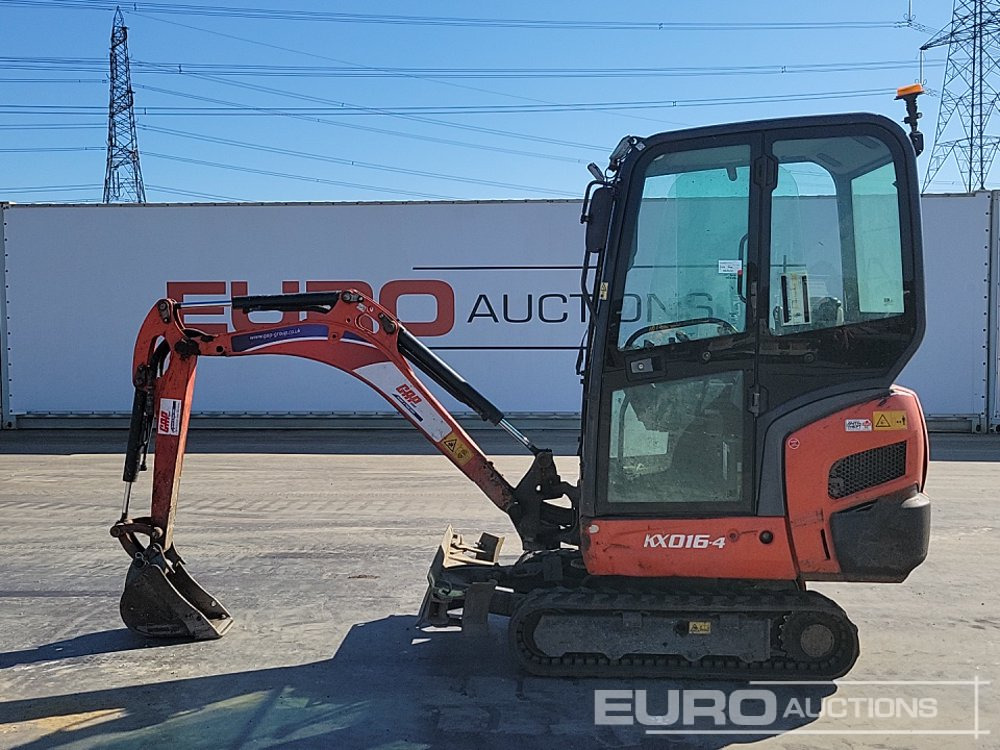 2018 Kubota KX016-4 - Miniekskavator: foto 2 2018 Kubota KX016-4 - Miniekskavator: foto 2