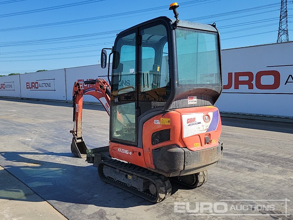 2018 Kubota KX016-4 - Miniekskavator: foto 3 2018 Kubota KX016-4 - Miniekskavator: foto 3