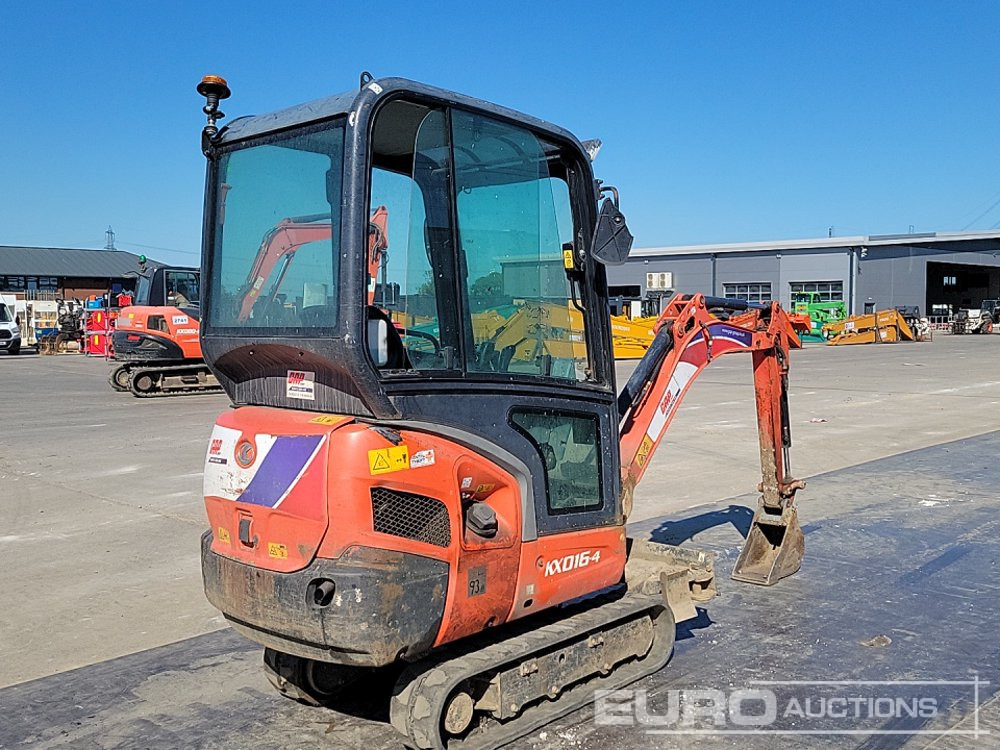 2018 Kubota KX016-4 - Miniekskavator: foto 5 2018 Kubota KX016-4 - Miniekskavator: foto 5