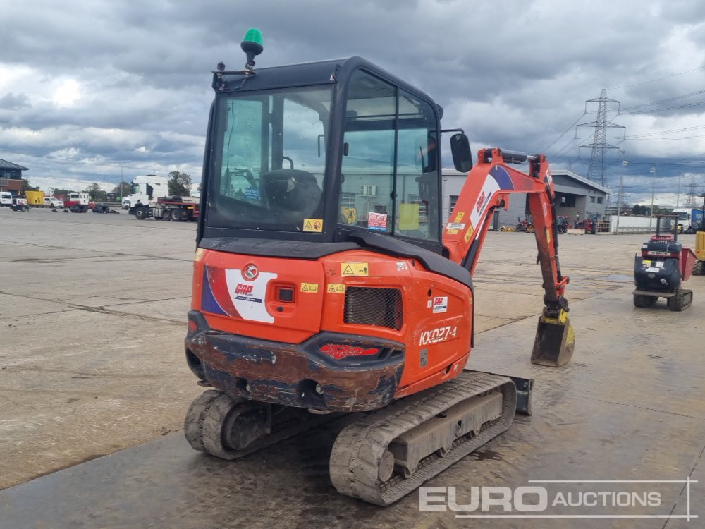 2018 Kubota KX027-4 - Miniekskavator: foto 5 2018 Kubota KX027-4 - Miniekskavator: foto 5