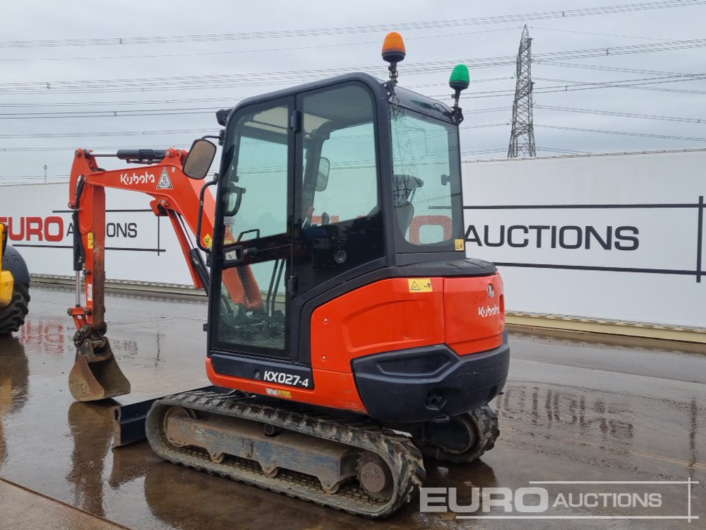 2018 Kubota KX027-4 - Miniekskavator: foto 3 2018 Kubota KX027-4 - Miniekskavator: foto 3