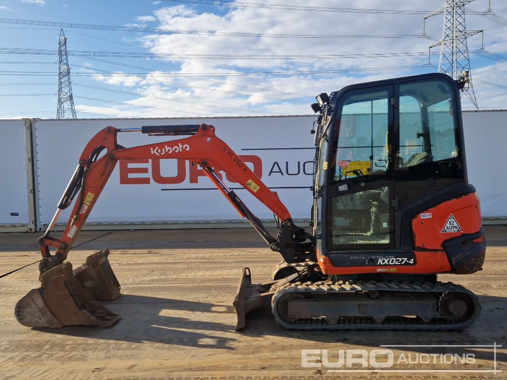 2018 Kubota KX027-4 - Miniekskavator: foto 2 2018 Kubota KX027-4 - Miniekskavator: foto 2