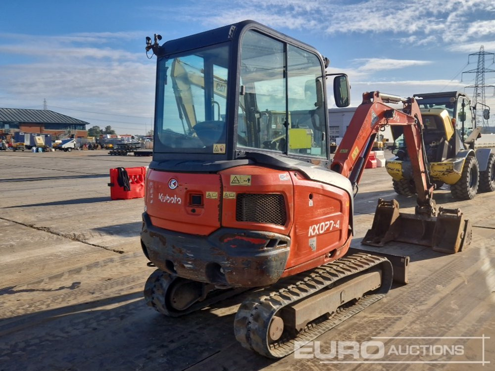 2018 Kubota KX027-4 - Miniekskavator: foto 5 2018 Kubota KX027-4 - Miniekskavator: foto 5