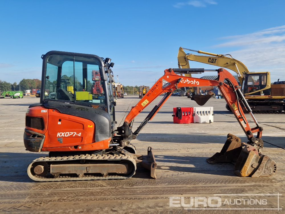 Miniekskavator 2018 Kubota KX027-4: foto 6