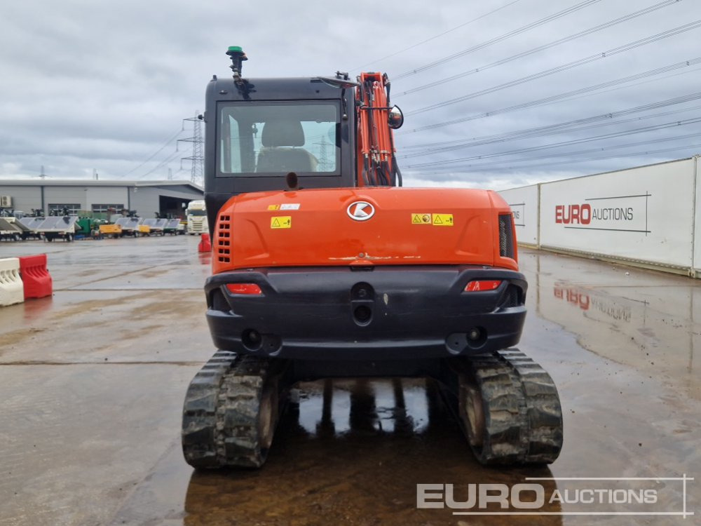 2018 Kubota KX080-4 - Miniekskavator: foto 4 2018 Kubota KX080-4 - Miniekskavator: foto 4