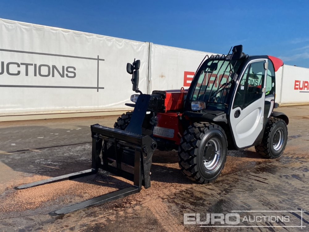 2018 Manitou MT625 H Comfort - Ekskavator teleskopik: foto 1 2018 Manitou MT625 H Comfort - Ekskavator teleskopik: foto 1