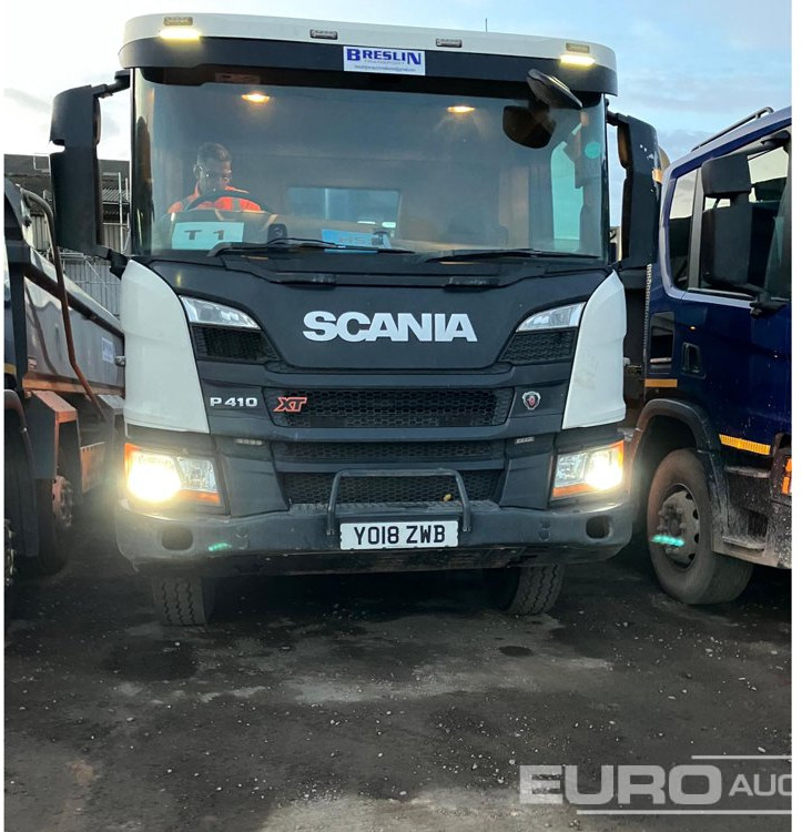 2018 Scania P410XT - Kamion vetëshkarkues: foto 1 2018 Scania P410XT - Kamion vetëshkarkues: foto 1