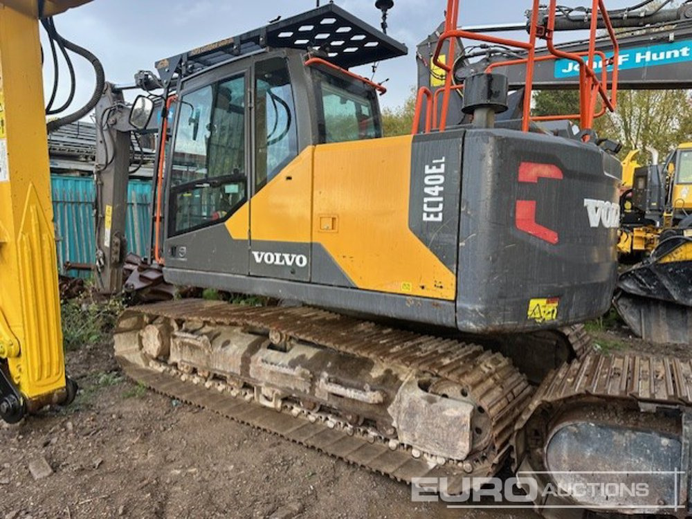2018 Volvo EC140EL - Ekskavator me zinxhirë: foto 3 2018 Volvo EC140EL - Ekskavator me zinxhirë: foto 3