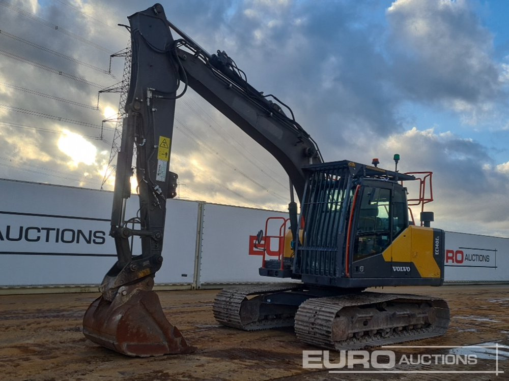 2018 Volvo EC140EL - Ekskavator me zinxhirë: foto 1 2018 Volvo EC140EL - Ekskavator me zinxhirë: foto 1