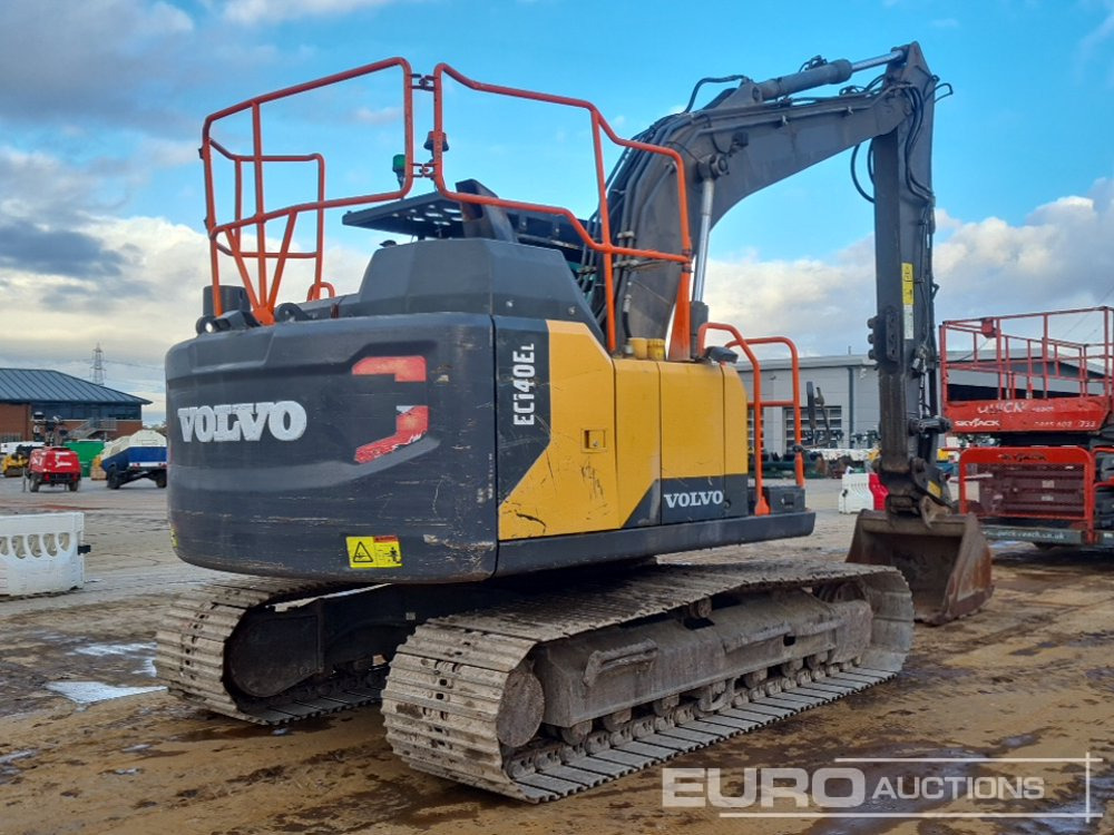 2018 Volvo EC140EL - Ekskavator me zinxhirë: foto 5 2018 Volvo EC140EL - Ekskavator me zinxhirë: foto 5