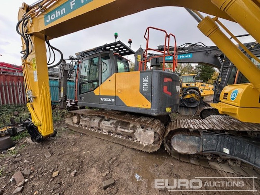 2018 Volvo EC140EL - Ekskavator me zinxhirë: foto 2 2018 Volvo EC140EL - Ekskavator me zinxhirë: foto 2