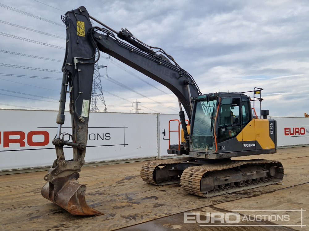 2018 Volvo EC140EL - Ekskavator me zinxhirë: foto 1 2018 Volvo EC140EL - Ekskavator me zinxhirë: foto 1