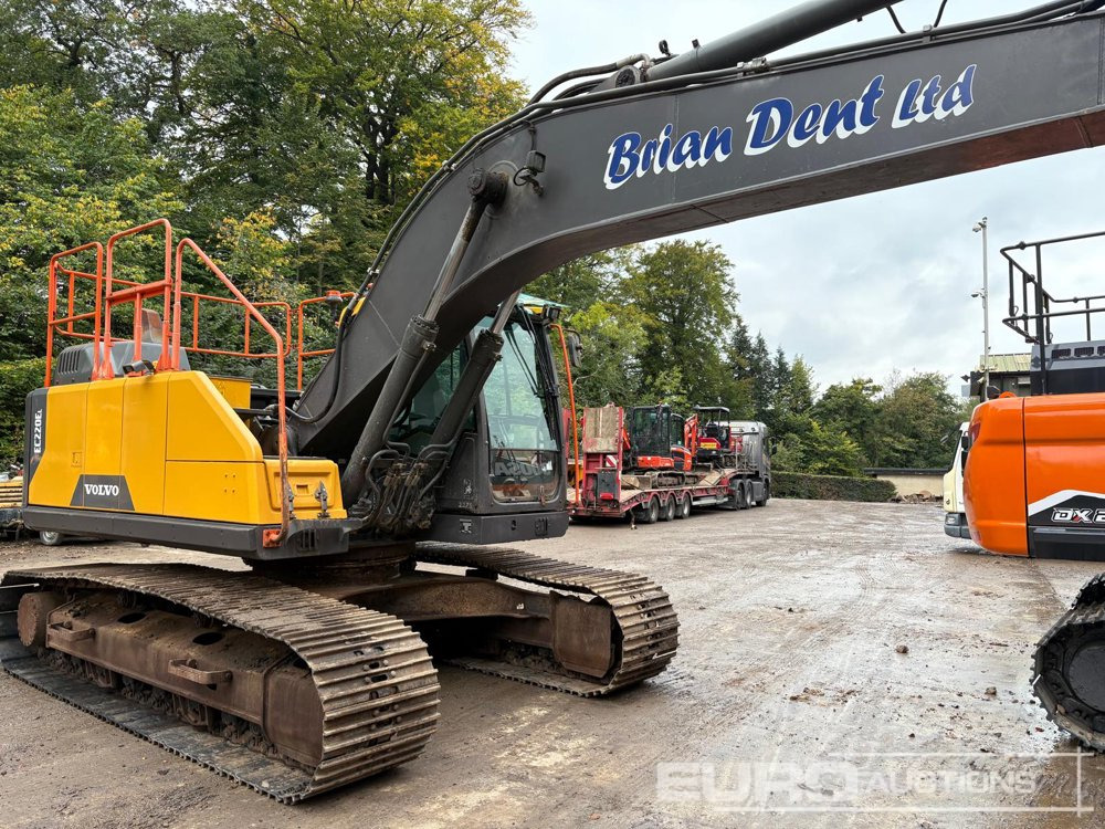 2018 Volvo EC220EL - Ekskavator me zinxhirë: foto 2 2018 Volvo EC220EL - Ekskavator me zinxhirë: foto 2
