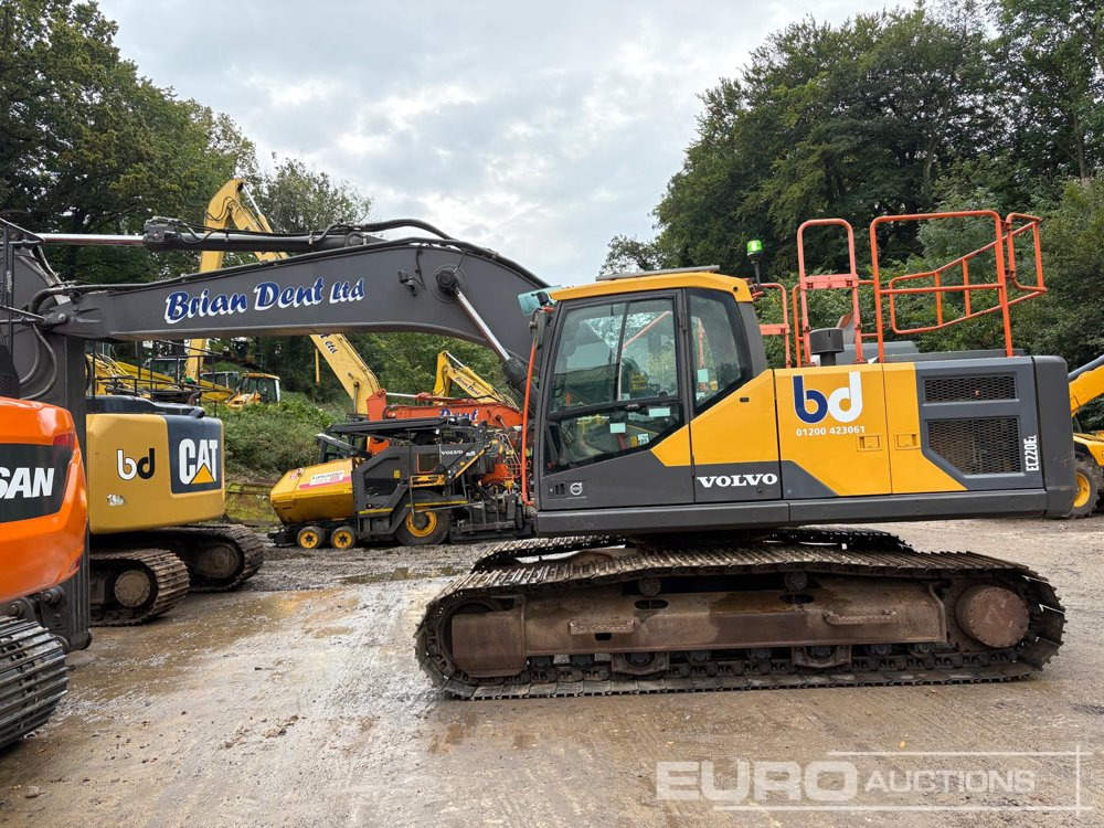 2018 Volvo EC220EL - Ekskavator me zinxhirë: foto 1 2018 Volvo EC220EL - Ekskavator me zinxhirë: foto 1