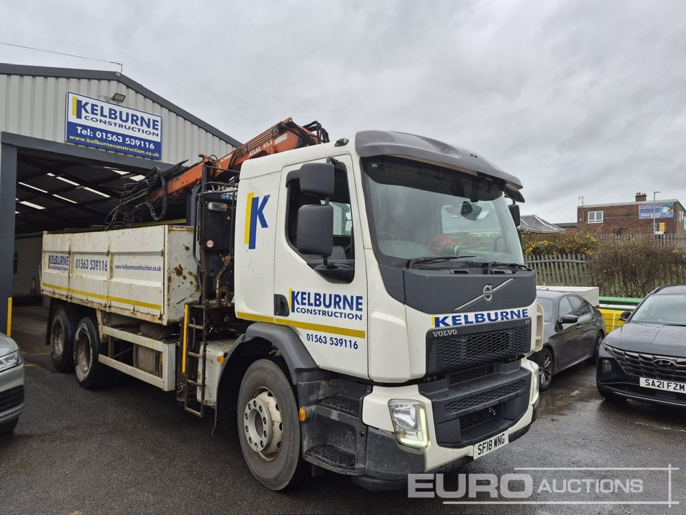 2018 Volvo FE320 - Kamion vetëshkarkues, Kamion me vinç: foto 5 2018 Volvo FE320 - Kamion vetëshkarkues, Kamion me vinç: foto 5