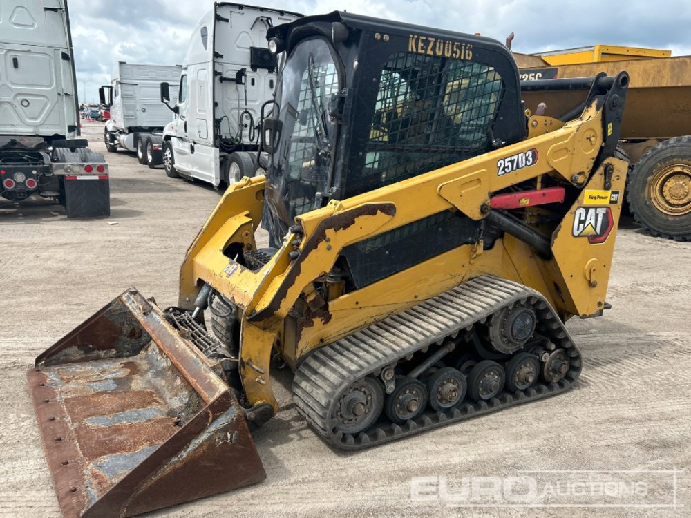 2019 CAT 257D3 - Mini fadrom: foto 1 2019 CAT 257D3 - Mini fadrom: foto 1