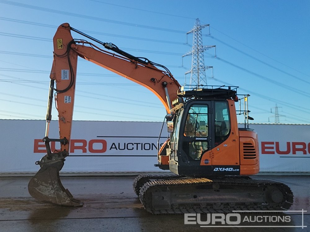 2019 Doosan DX140LC-5 - Ekskavator me zinxhirë: foto 2 2019 Doosan DX140LC-5 - Ekskavator me zinxhirë: foto 2