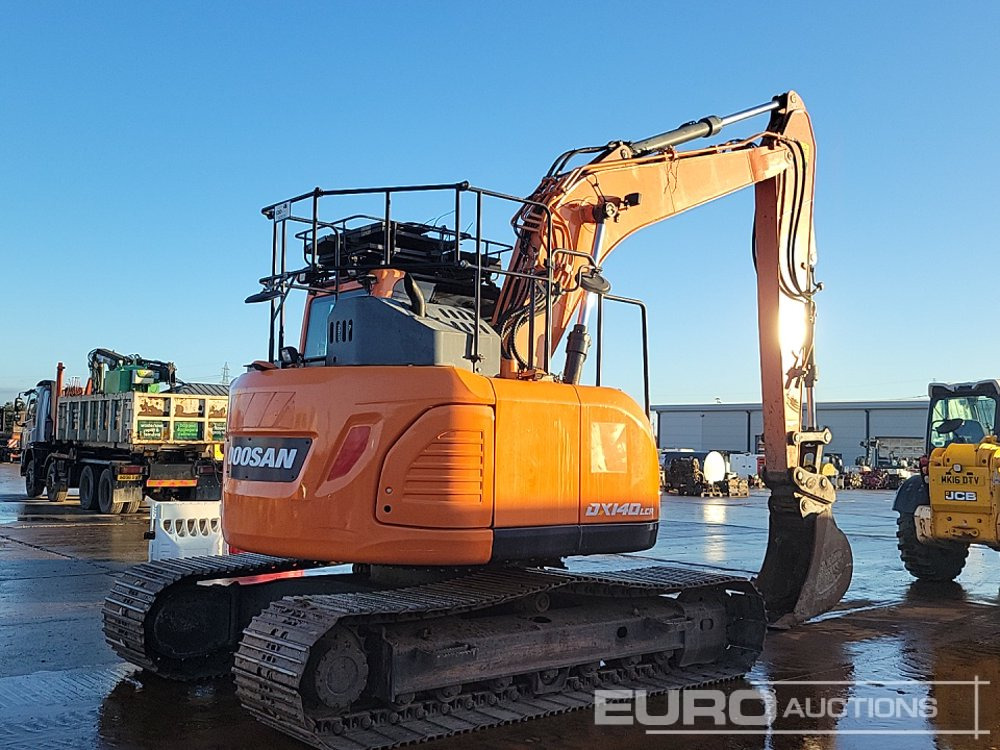 2019 Doosan DX140LC-5 - Ekskavator me zinxhirë: foto 5 2019 Doosan DX140LC-5 - Ekskavator me zinxhirë: foto 5
