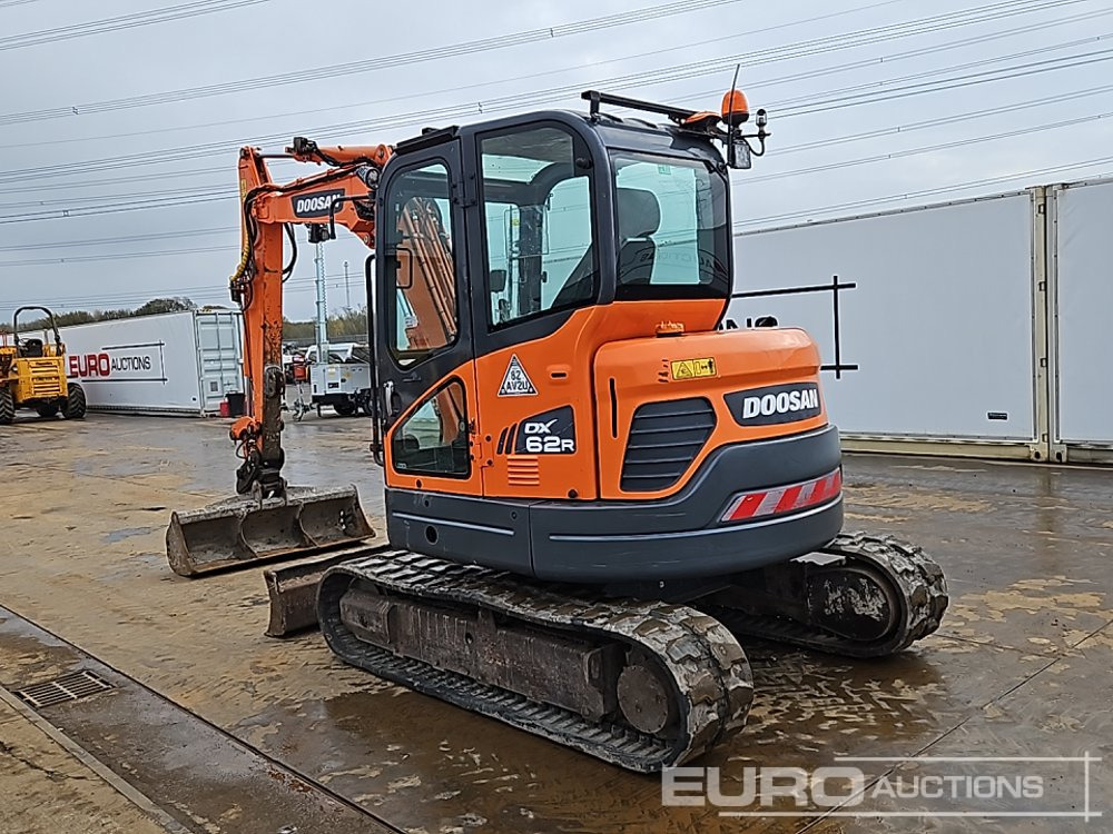 2019 Doosan DX62R-3 - Miniekskavator: foto 3 2019 Doosan DX62R-3 - Miniekskavator: foto 3