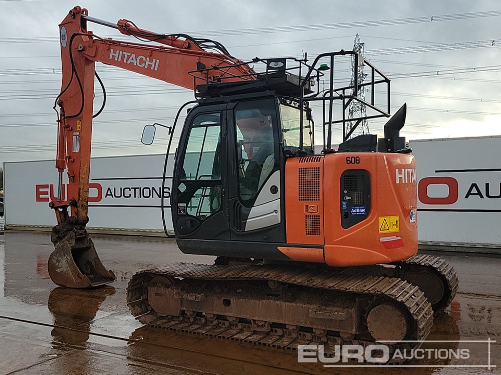 2019 Hitachi ZX135US-6 - Ekskavator me zinxhirë: foto 3 2019 Hitachi ZX135US-6 - Ekskavator me zinxhirë: foto 3