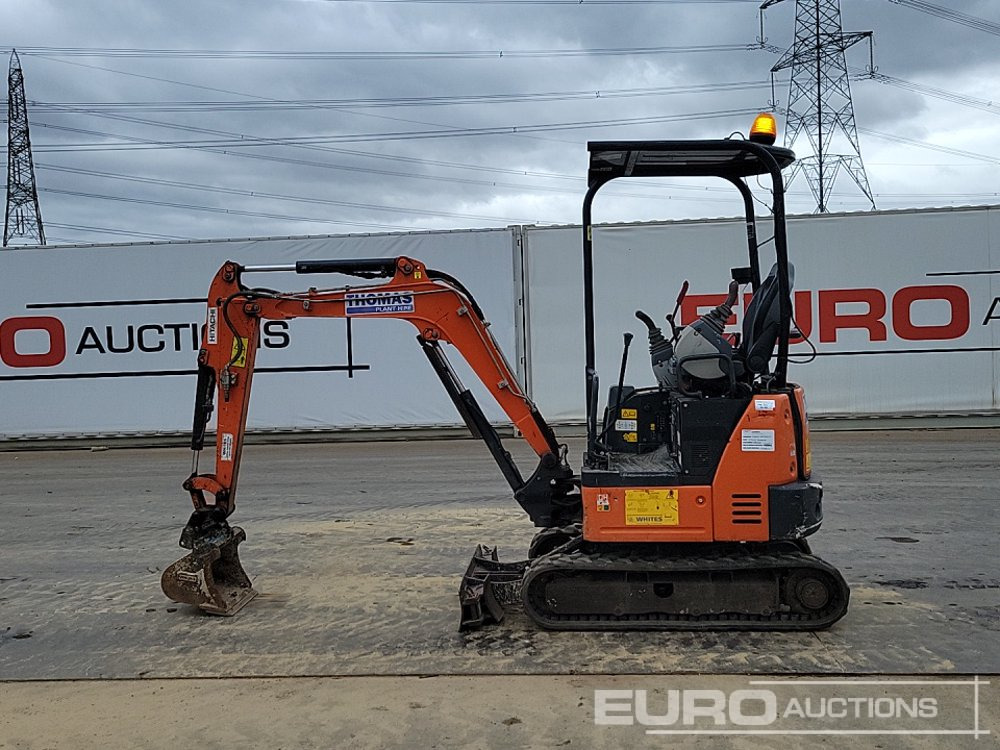 2019 Hitachi ZX19U-5A YR - Miniekskavator: foto 2 2019 Hitachi ZX19U-5A YR - Miniekskavator: foto 2