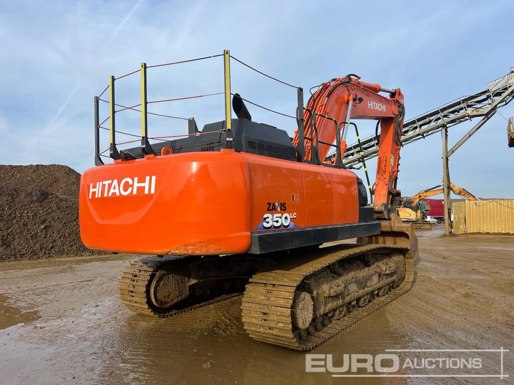 2019 Hitachi ZX350 LCN-6 700mm Pads, CV, QH, Piped, AUX, Demo Cage - Ekskavator me zinxhirë: foto 3 2019 Hitachi ZX350 LCN-6 700mm Pads, CV, QH, Piped, AUX, Demo Cage - Ekskavator me zinxhirë: foto 3