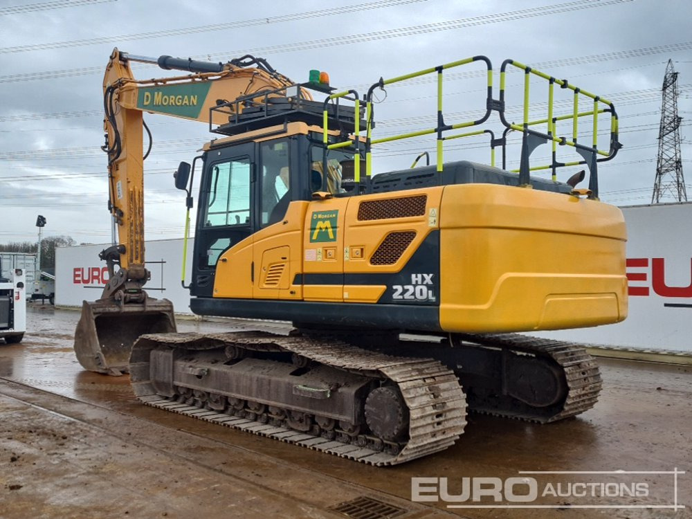 2019 Hyundai HX220L - Ekskavator me zinxhirë: foto 3 2019 Hyundai HX220L - Ekskavator me zinxhirë: foto 3