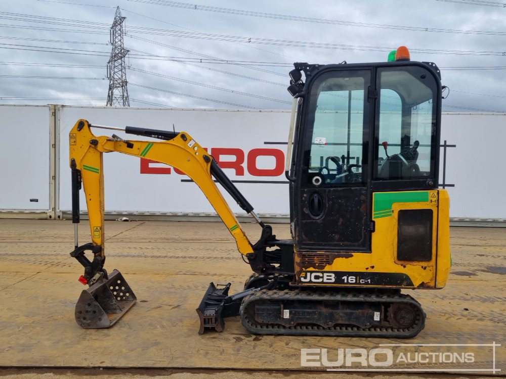 2019 JCB 16C-1 - Miniekskavator: foto 2 2019 JCB 16C-1 - Miniekskavator: foto 2