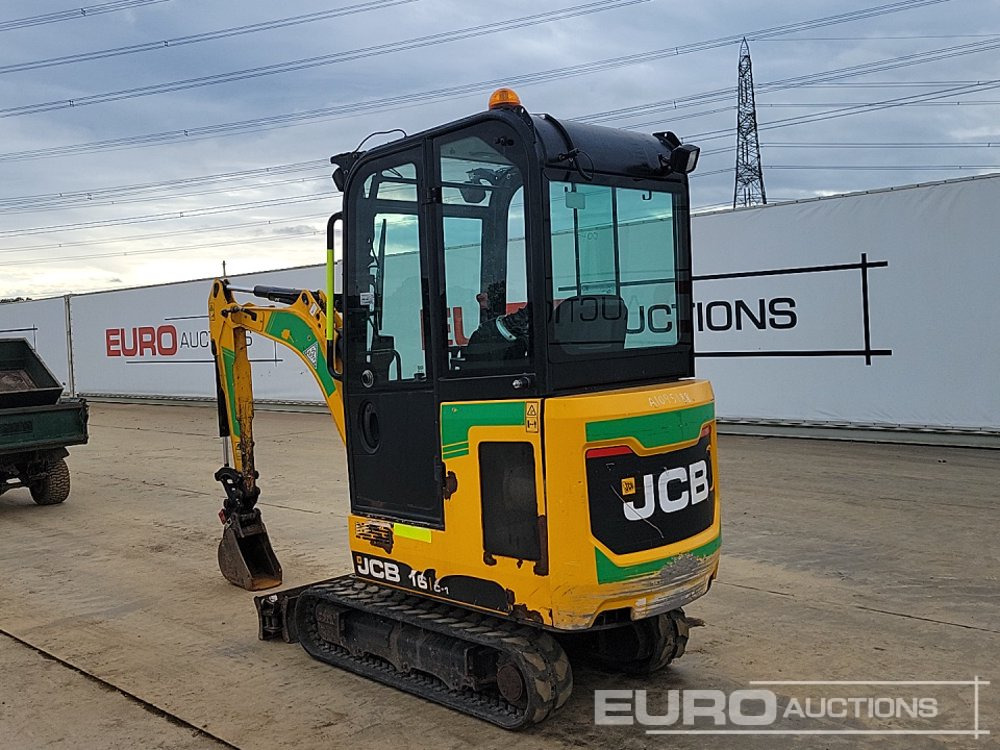 2019 JCB 16C-1 - Miniekskavator: foto 3 2019 JCB 16C-1 - Miniekskavator: foto 3